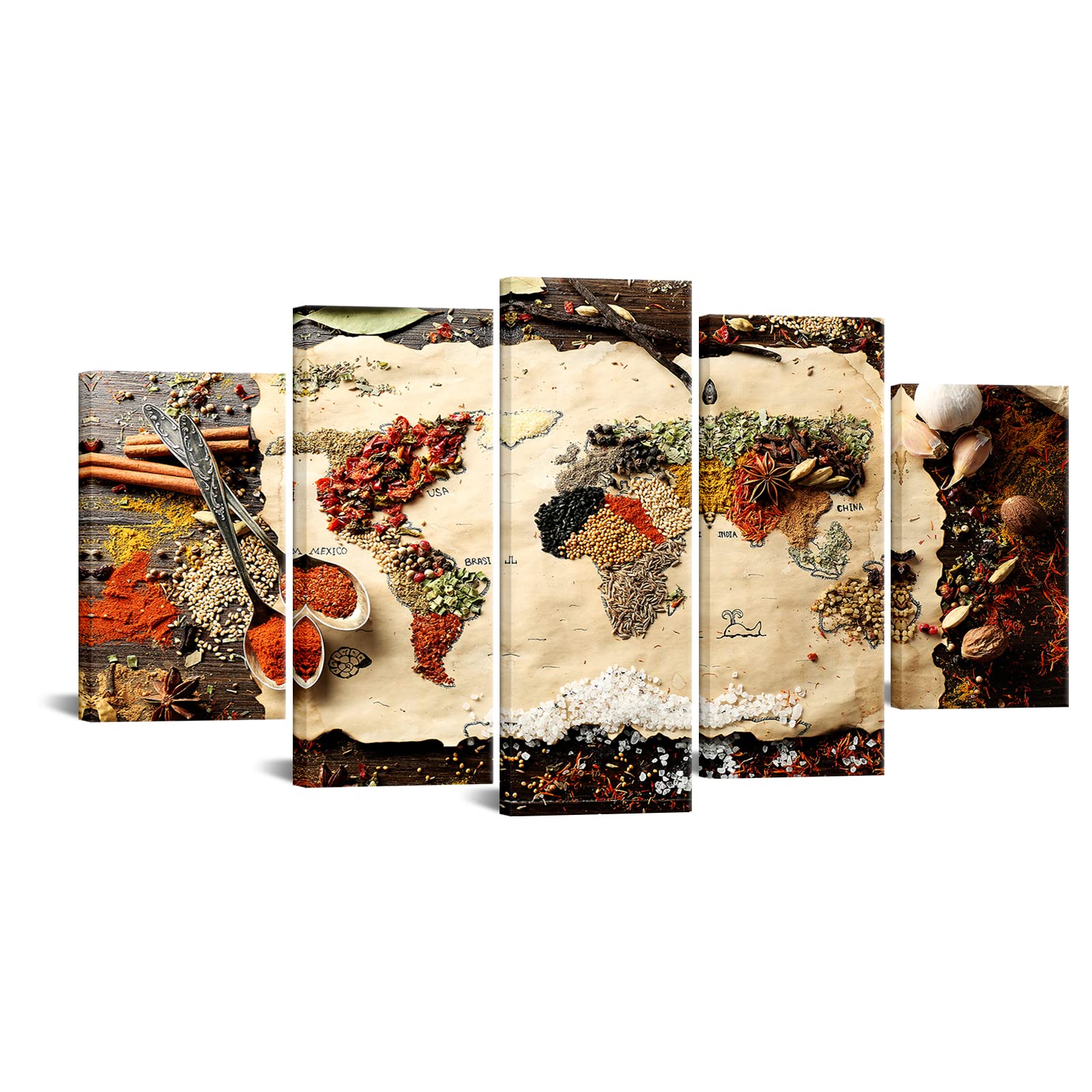 Aromatic Spices Wall Art　ビンテージ　アート Aromatic Spices Wall Art ビンテージ アート - メルカリ